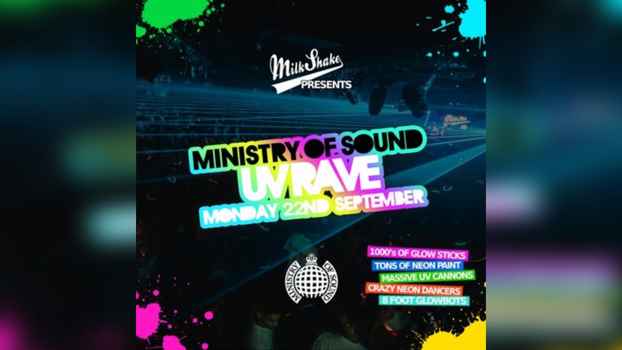 The London Freshers UV Rave 2025