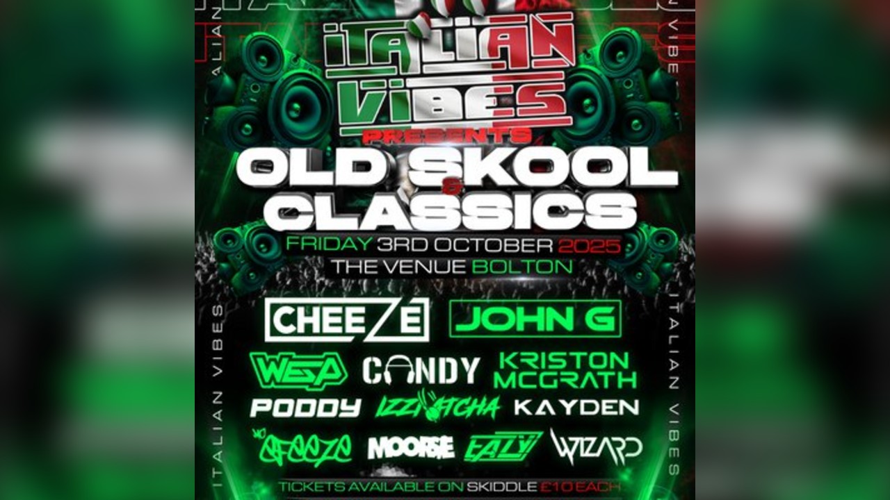 Italian vibes presents old skool & classics