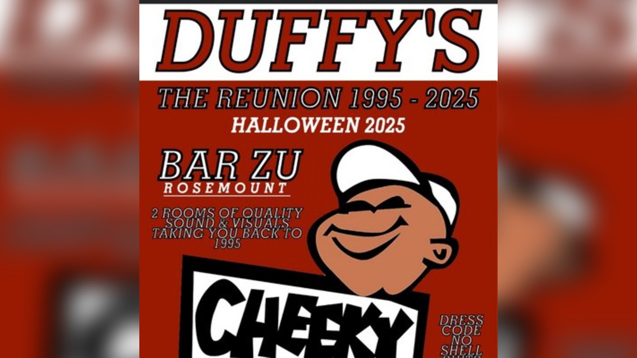 DUFFYs REUNION 1995   2025  Bar Zu