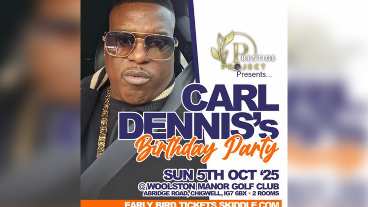 Prestige Project Presents Carl Dennis's All Day B,Day Party