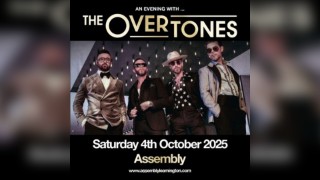 THE OVERTONES - UP CLOSE AND PERSONAL Saturday  4|10|25