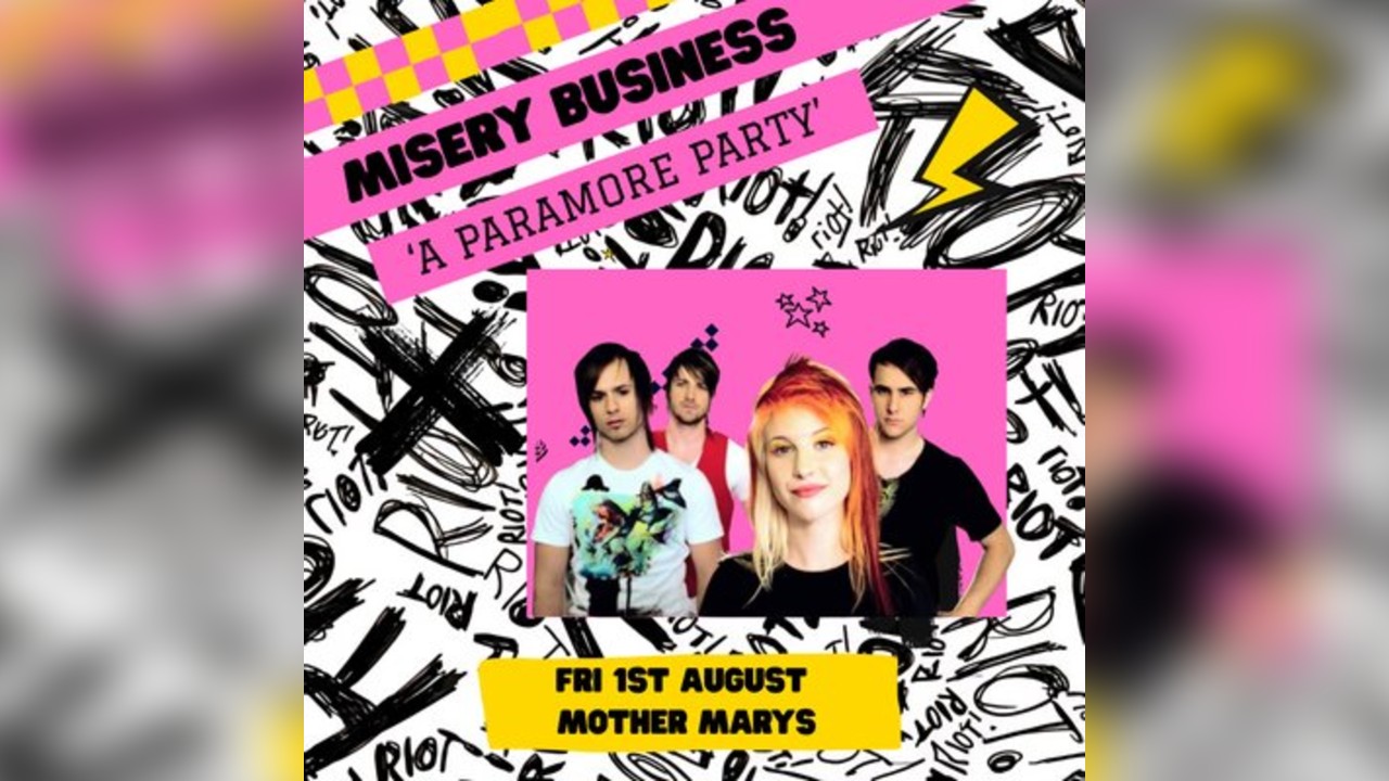 MISERY BUSINESS: Paramore Party