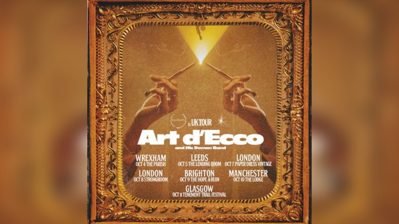 Art dEcco & His Demon Band UK Tour