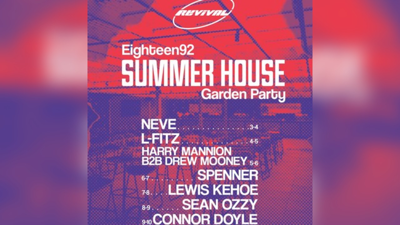 Eighteen92 summer house garden party