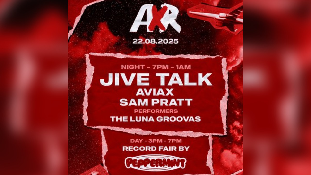AXR - Jive Talk, Residents + Peppermint Record Fair