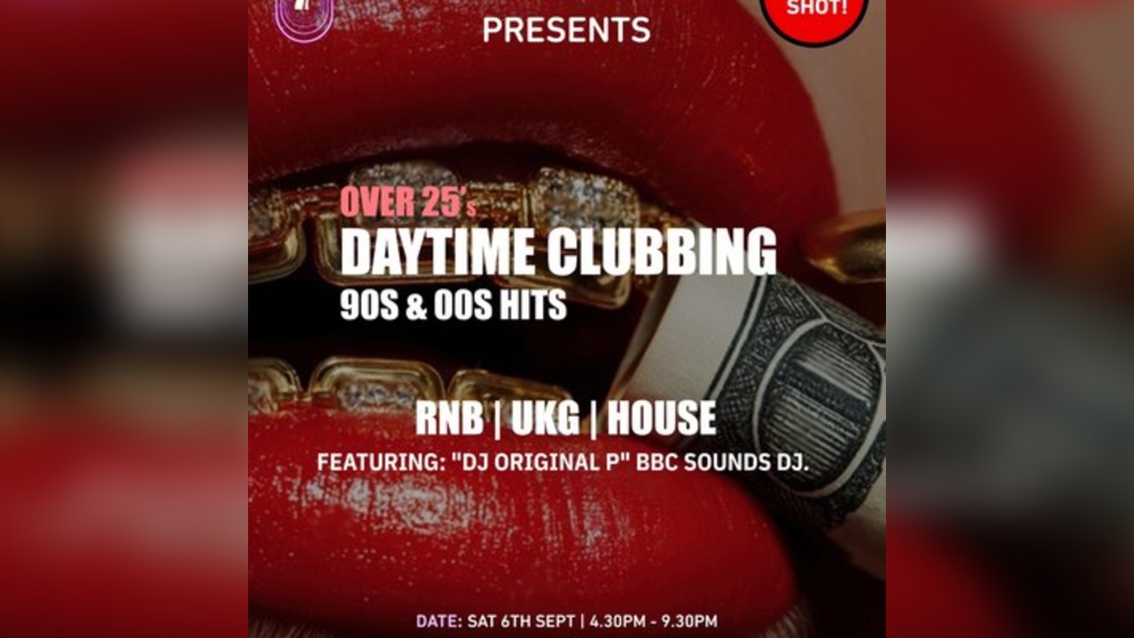 Over 25s Daytime Party