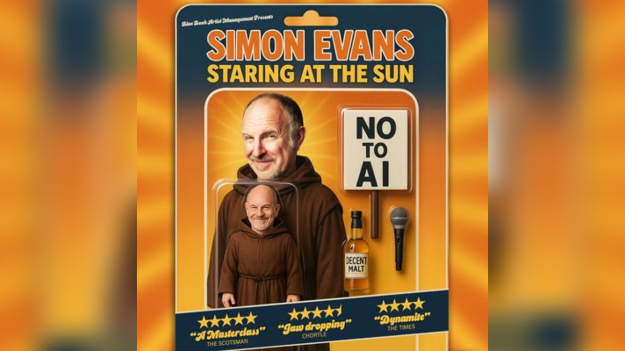 Simon Evans is Staring at the Sun