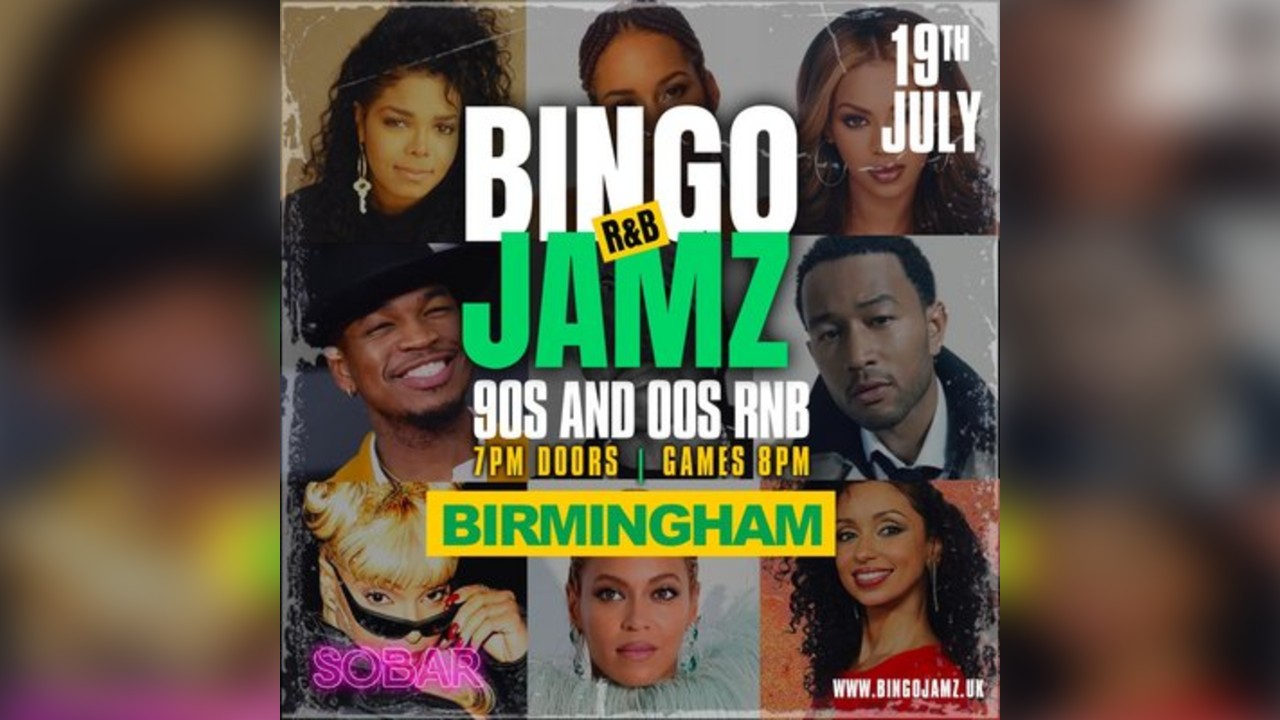 Bingo Jamz Birmingham | 2025