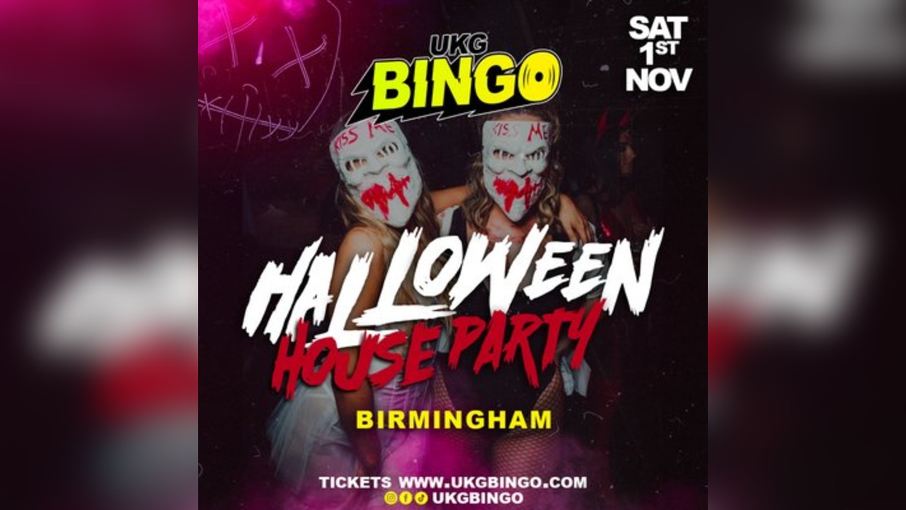 UKG BINGO Birmingham Halloween