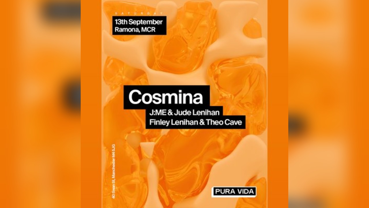 Pura Vida presents: Cosmina [FREE TICKETS]