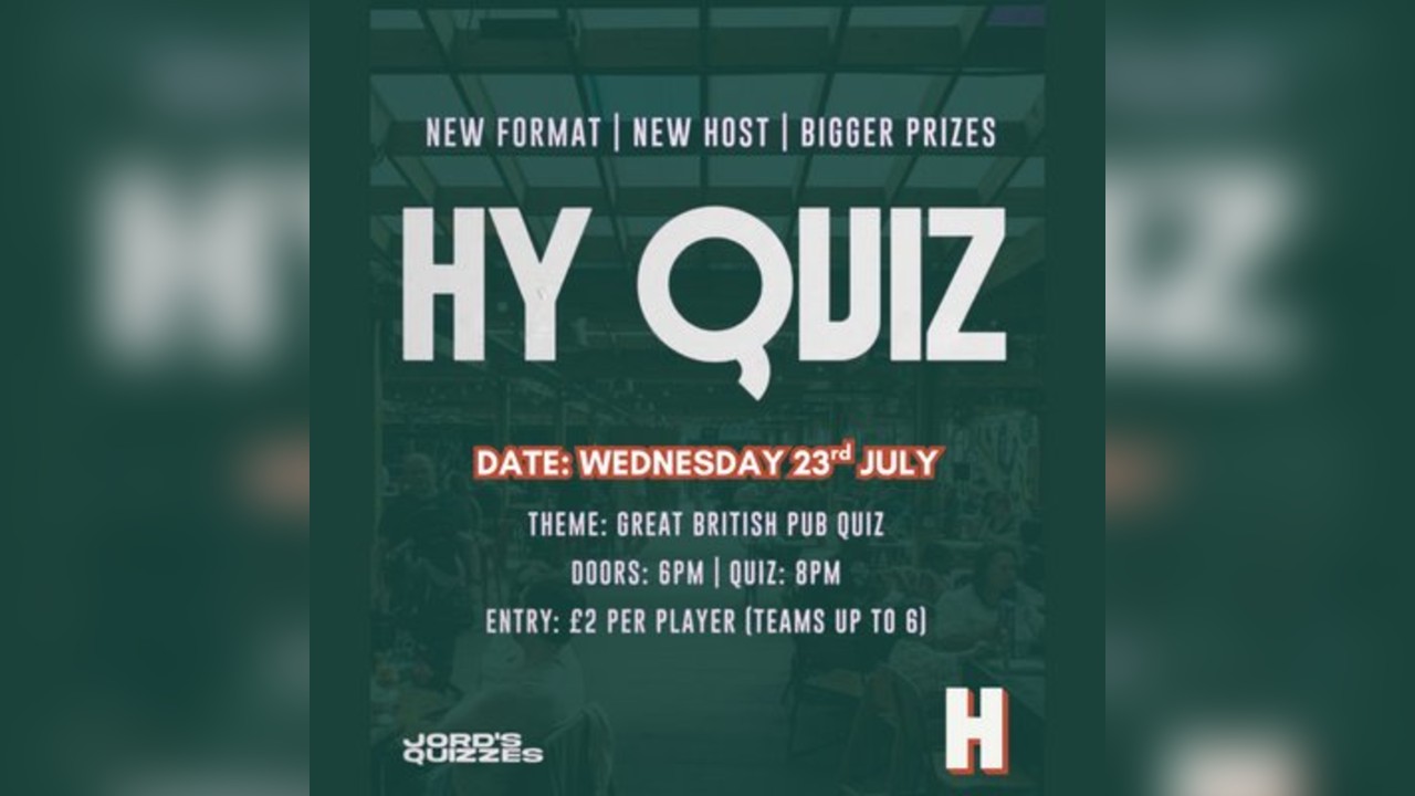 HY Quiz - Great British Pub Quiz