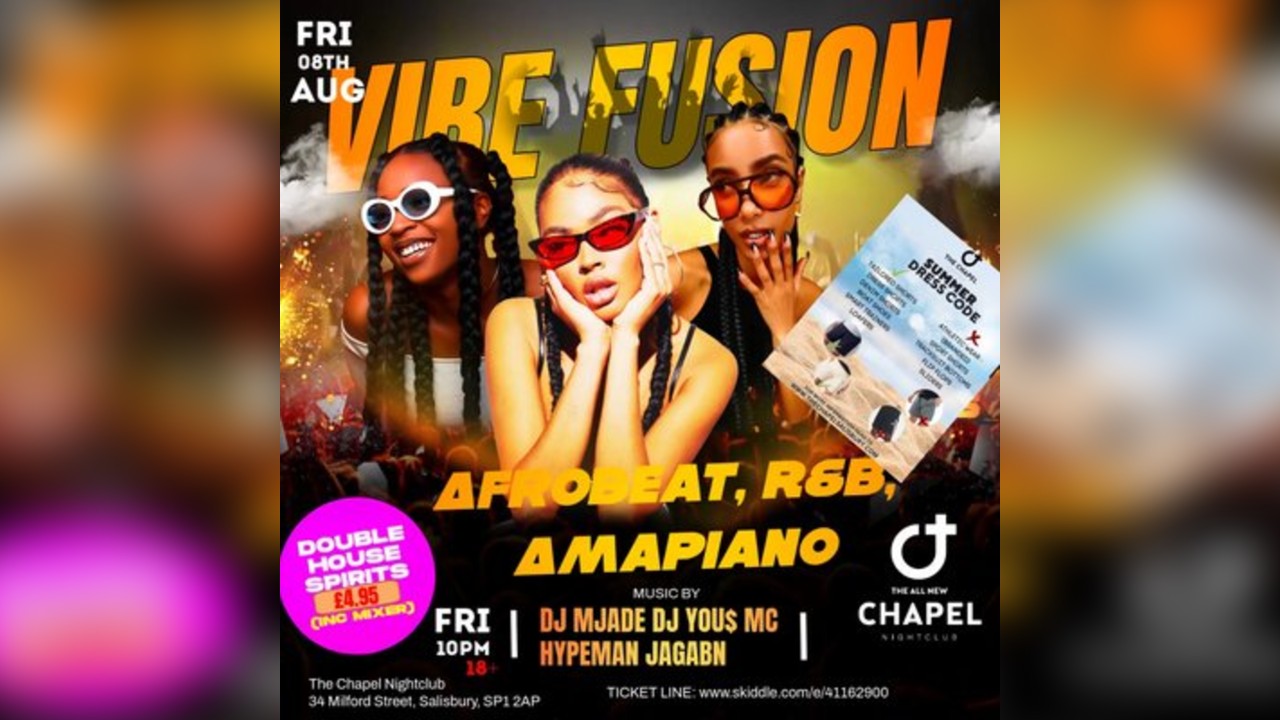 Vibe Fusion: Afrobeat v R&B v Amapiano