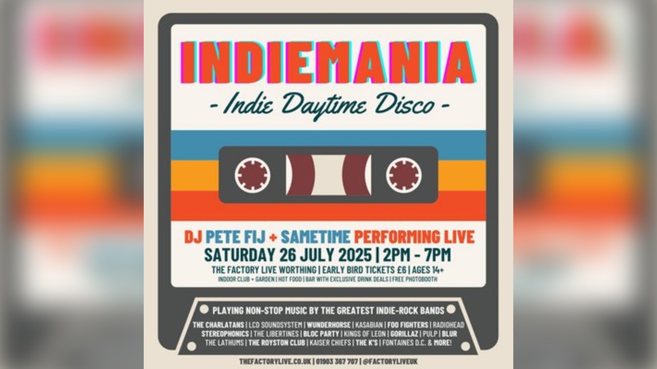 Indiemania: Indie Daytime Disco