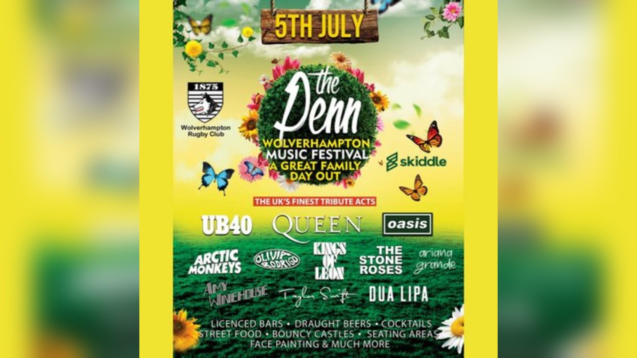 Penn Wolverhampton Music Festival Car Park Ticket