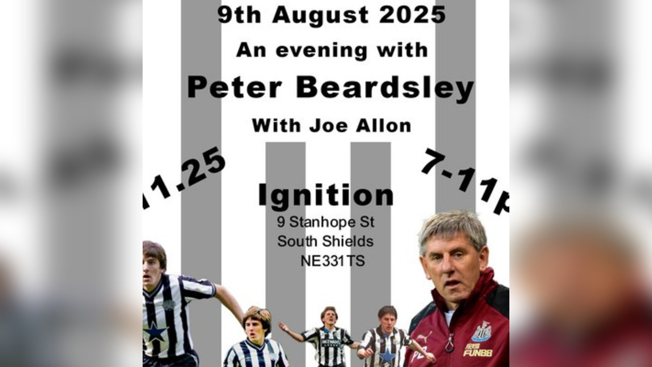 An Evening with Peter Beardsley