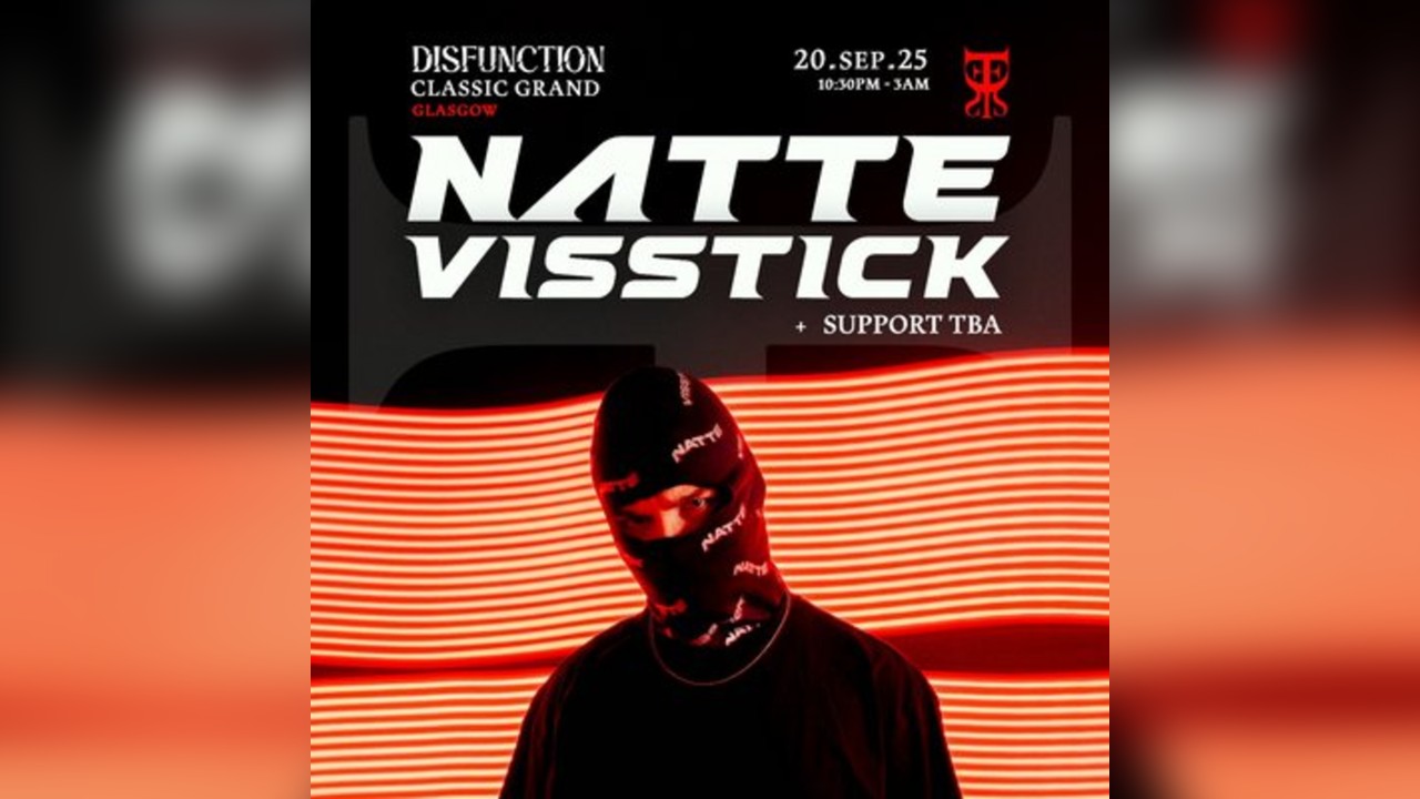 DISFUNCTION: NATTE VISSTICK (uk debut)
