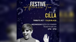 Festive Afternoon Tea with Cilla