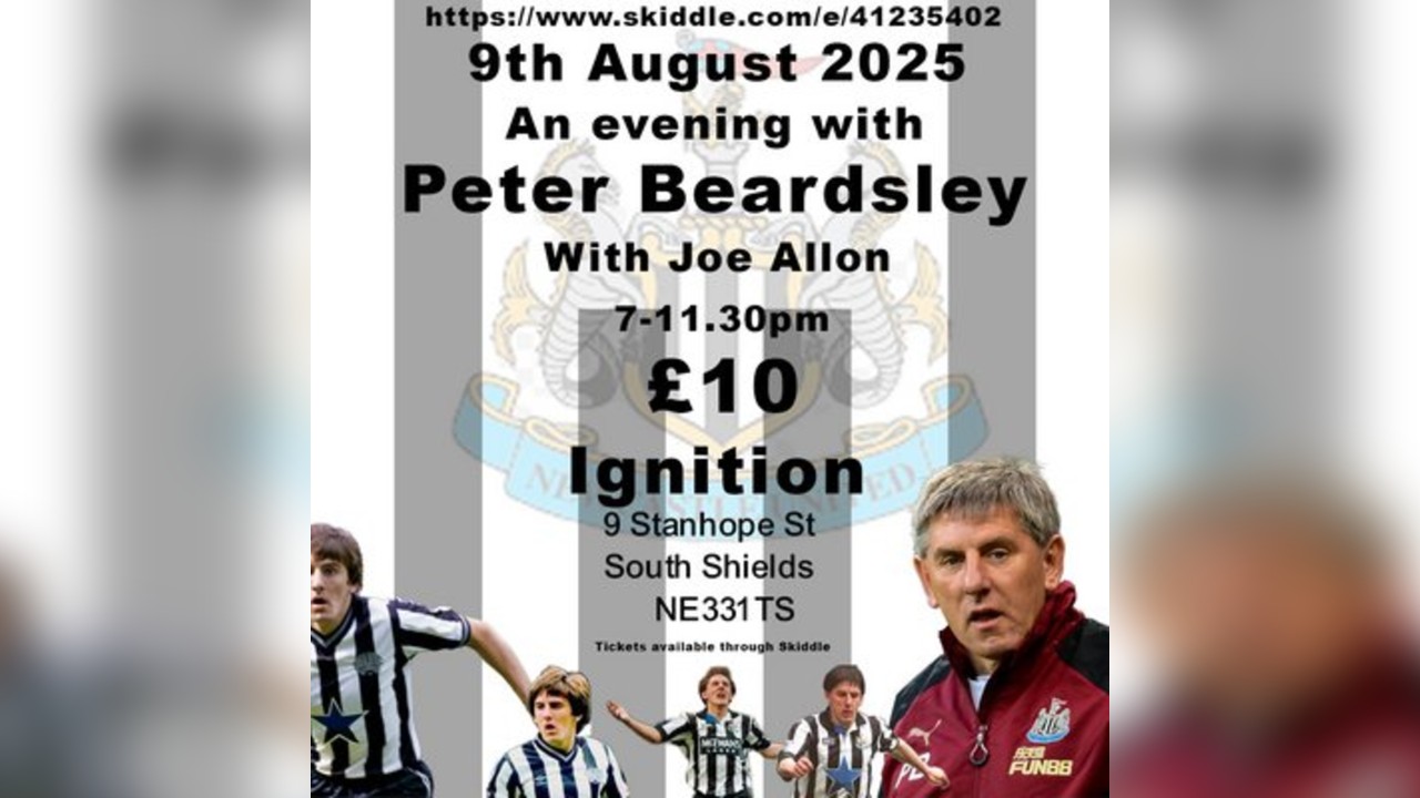 An Evening with Peter Beardsley