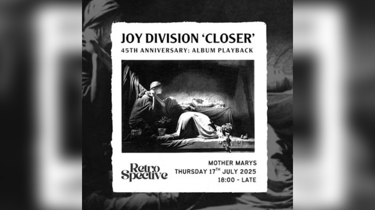Joy Division 'Closer' : 45 Year Anniversary Album Playback
