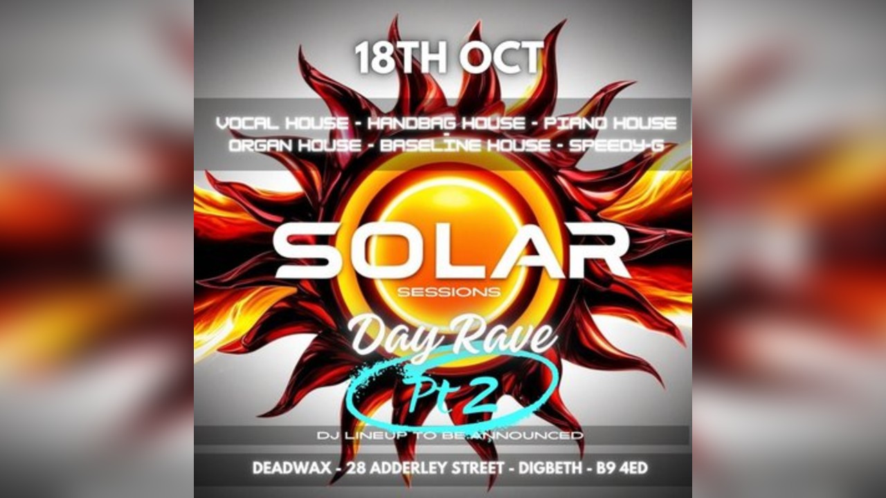 SOLAR Sessions Pt2