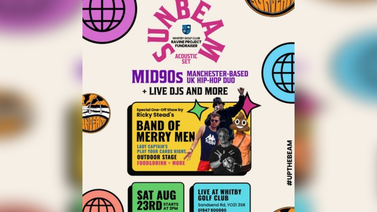 LIVE Sunbeam + Band of Merry Men + Nashville Electro + Mid90s