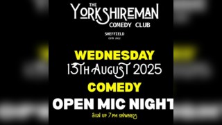 Yorkshireman Comedy Club Open Mic