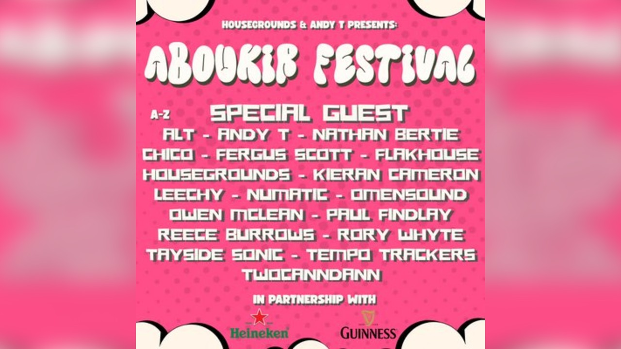 Housegrounds & Andy T Presents: ABOUKIR FESTIVAL