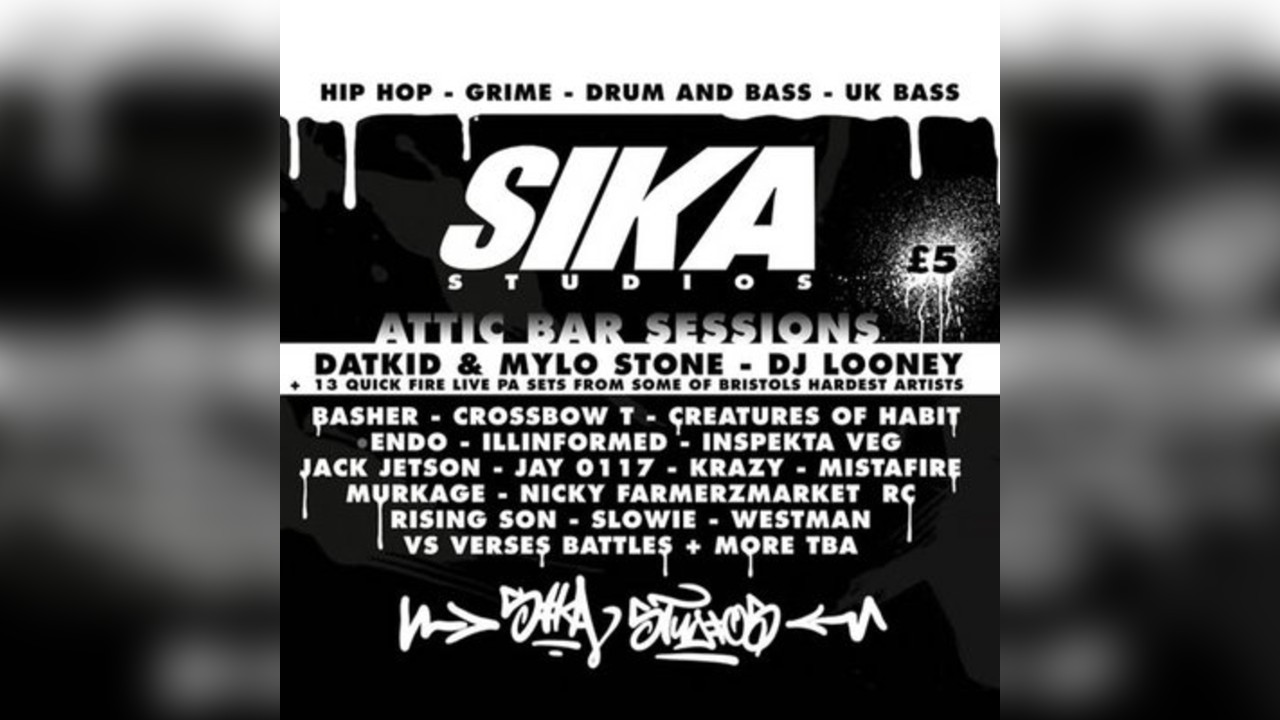 Sika Studios presents: Endo, Murkage, Slowie + more