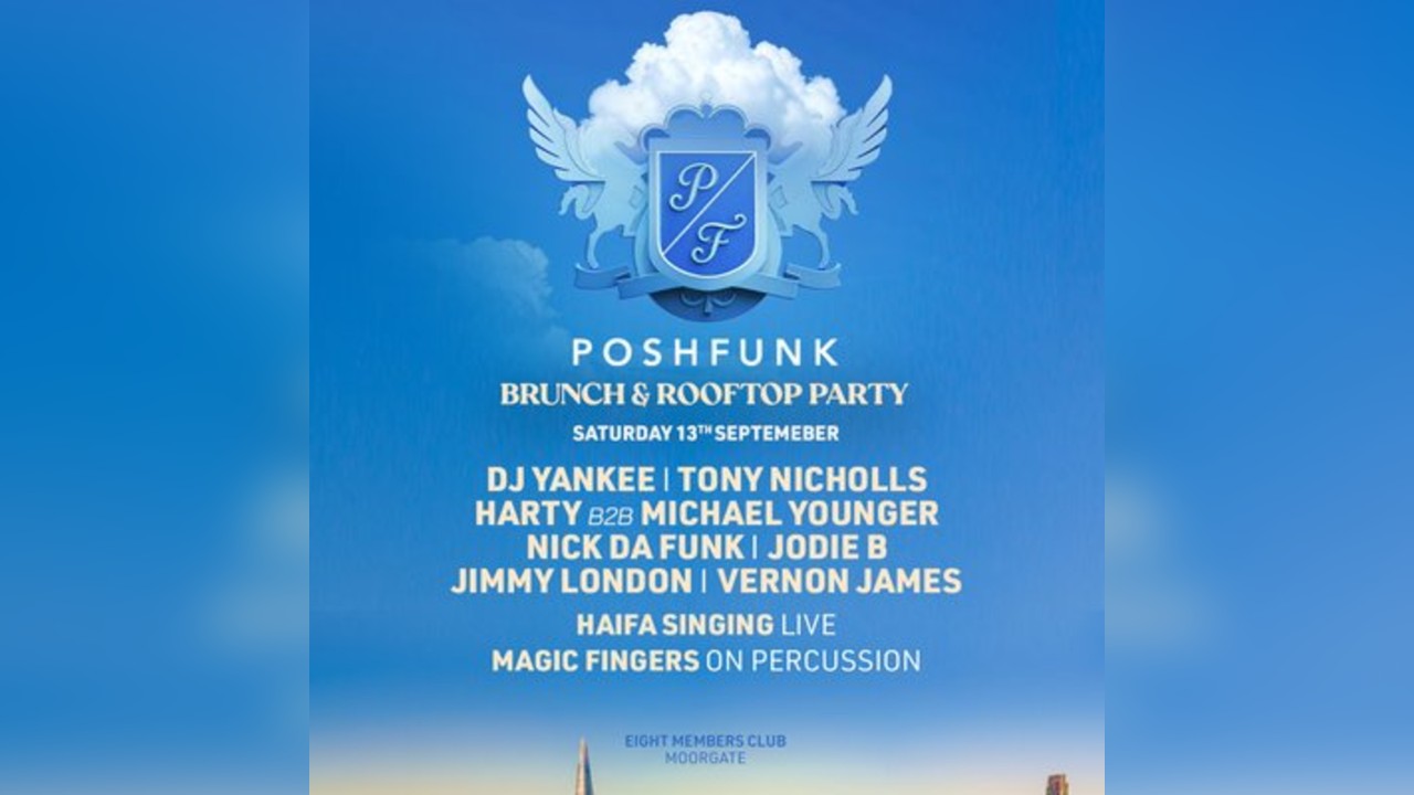 POSHFUNK - Brunch & Rooftop Party