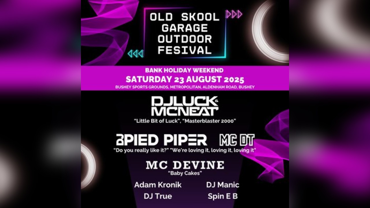 Old Skool Garage Outdoor Festival