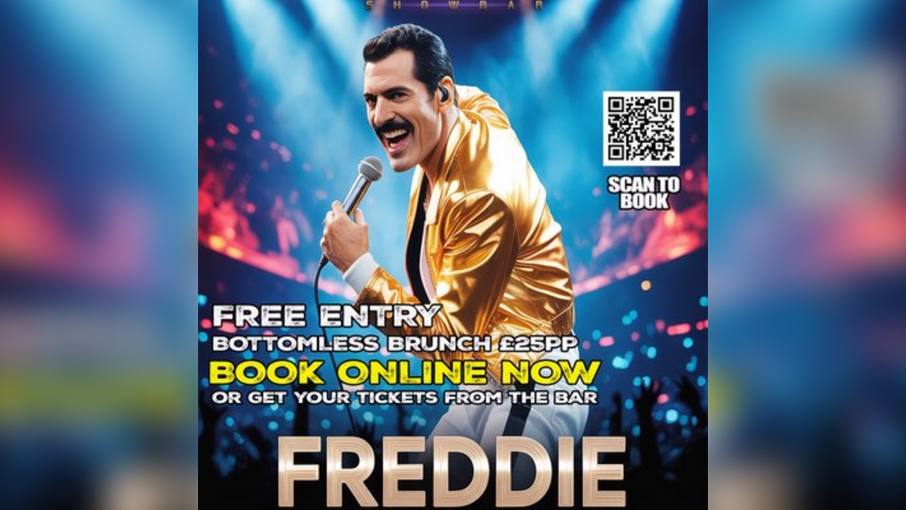 Freddie Mercury Tribute Night with Bottomless Brunch