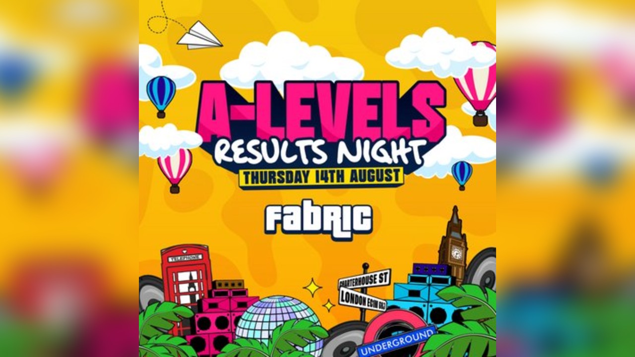 The Biggest A-Level Results Night Party 2025