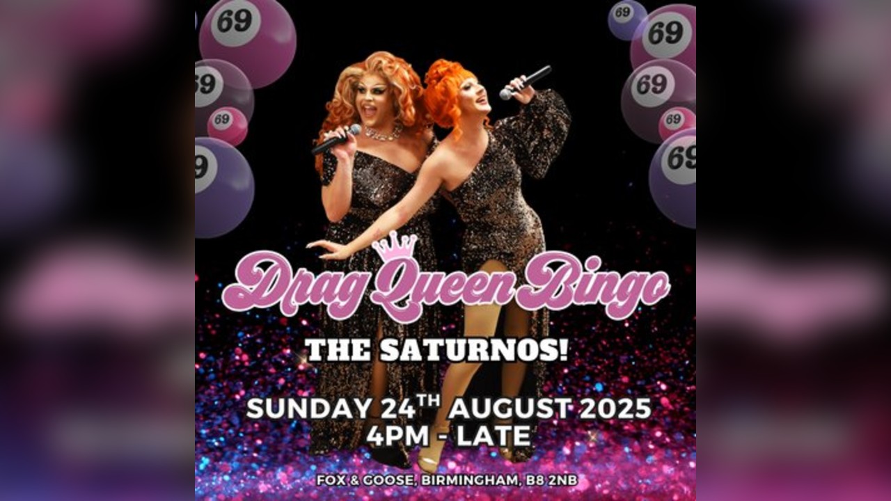 The Saturnos - Bank Holiday Bonkers Drag Bingo