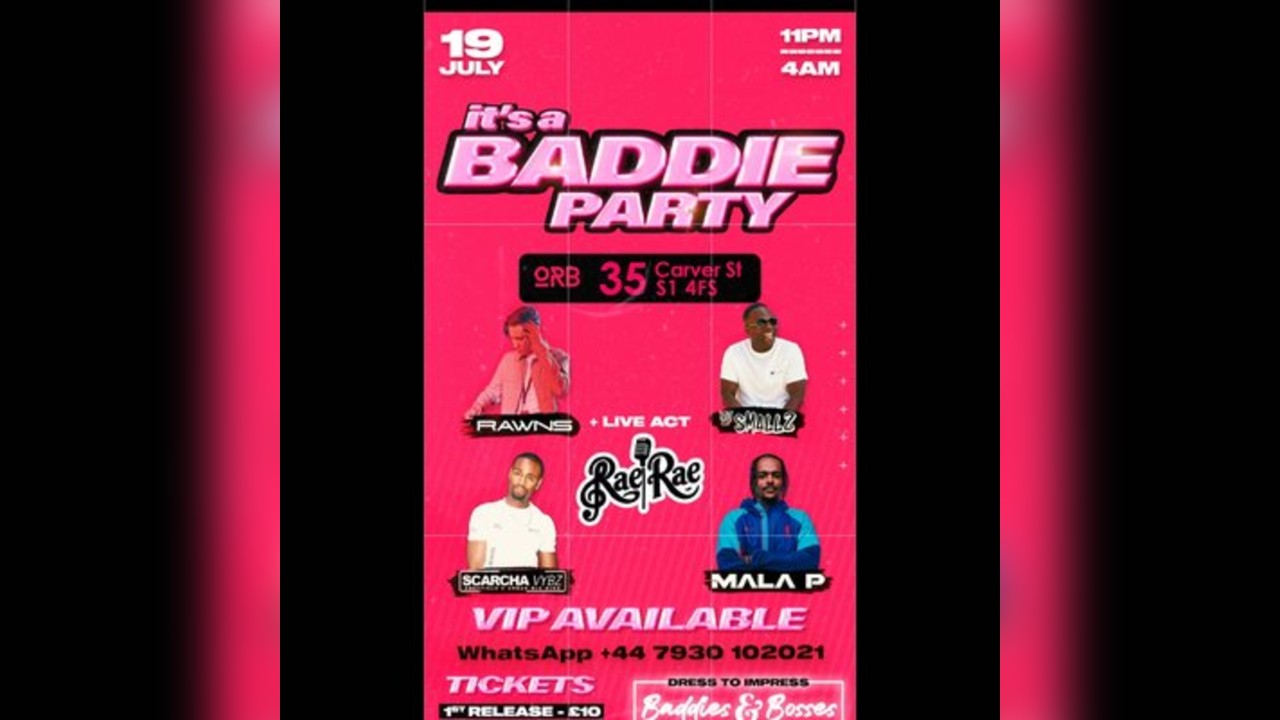 It's a baddie party