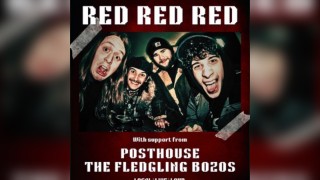 No Poetry presents RED RED RED plus support