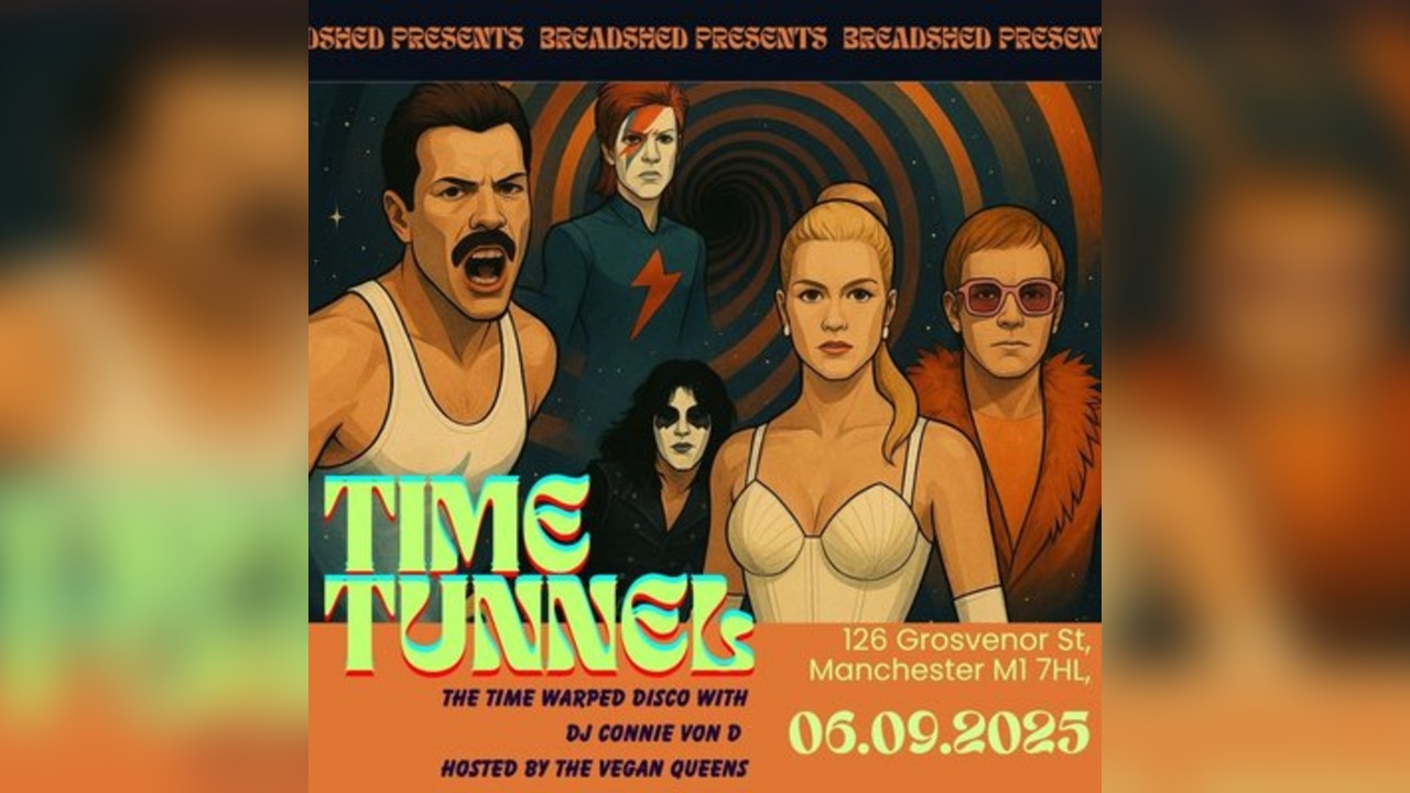 TIME TUNNEL: 'The Time Warped Disco' @ The Bread Shed, MCR