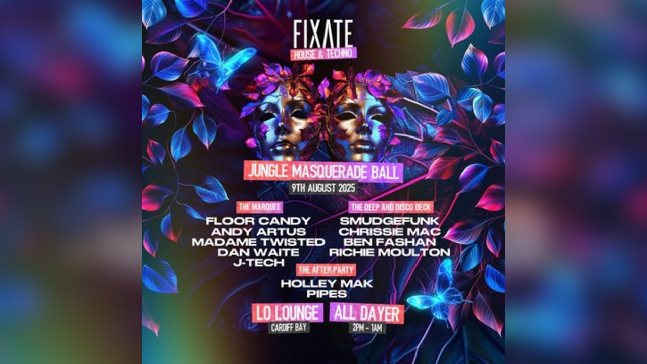 Fixate Summer Sessions Present - Jungle Masquerade Ball