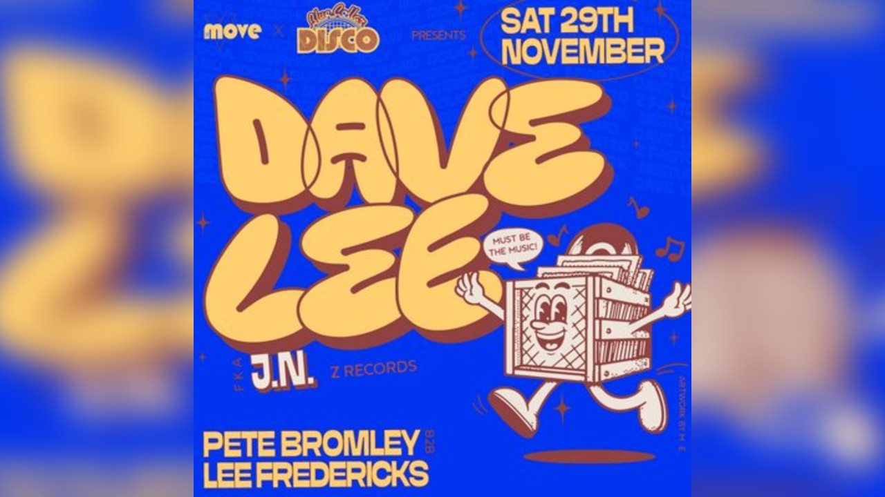 Blue Collar Disco with Special Guest Dave Lee (Joey Negro)