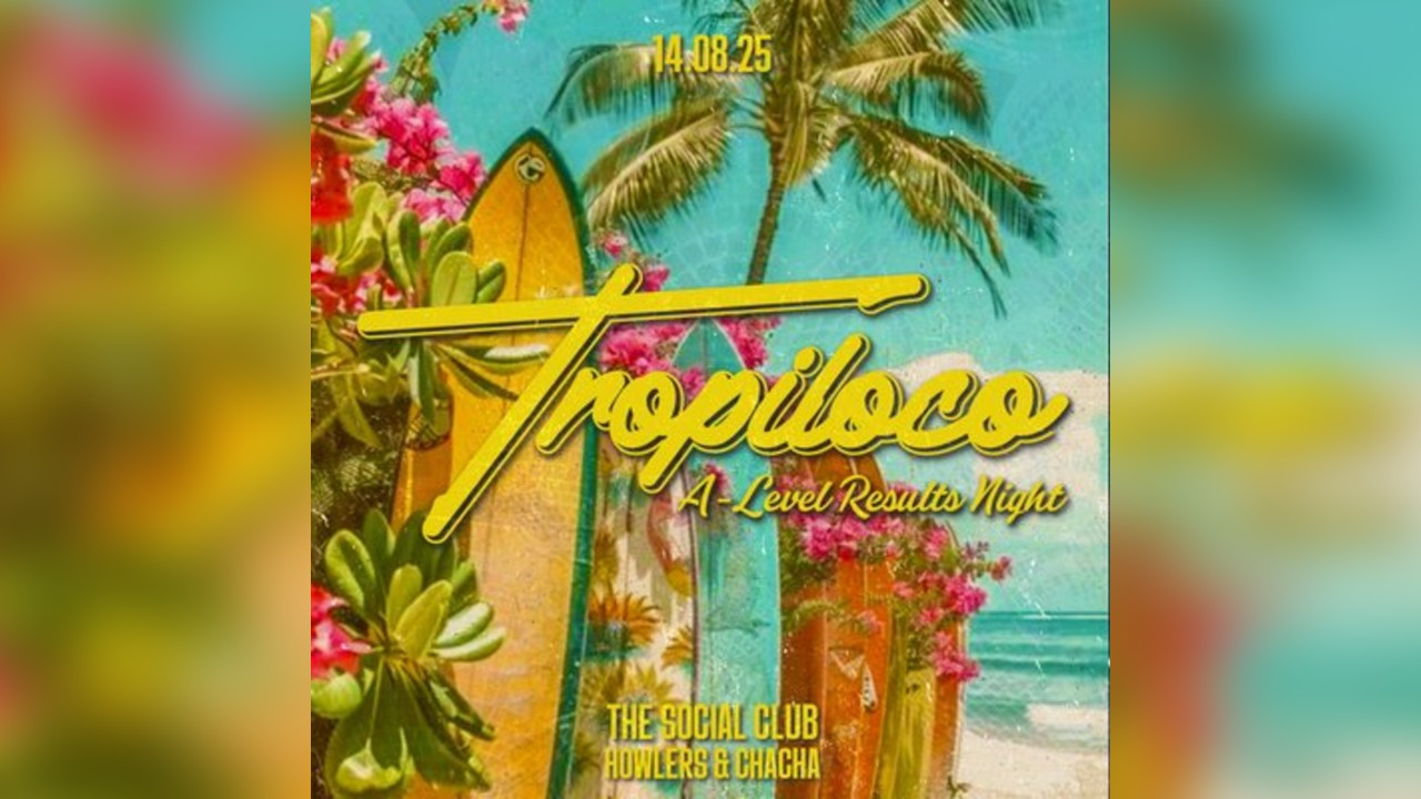 Tropiloco Newcastle // A-level Results Night