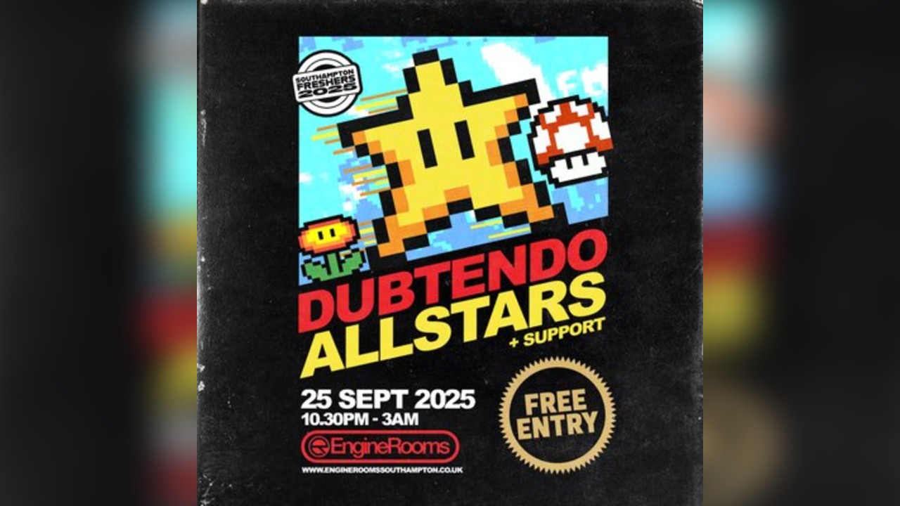 Dubtendo Allstars Free Rave | Southampton Freshers 2025