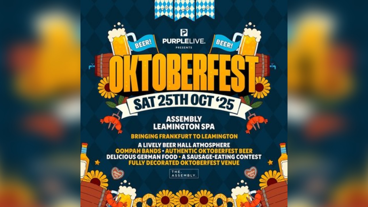 OKTOBERFEST LEAMINGTON SPA Saturday 25|10|25