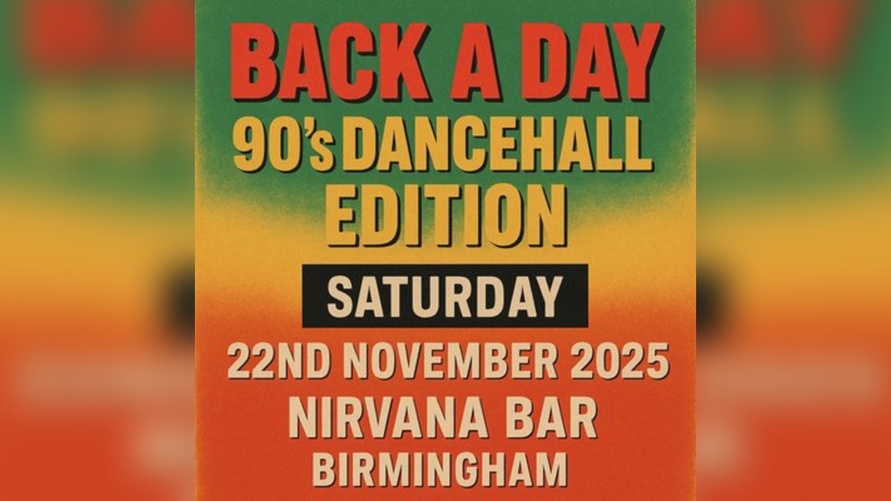 Back A Day (B.A.D): 90's Dancehall Edition