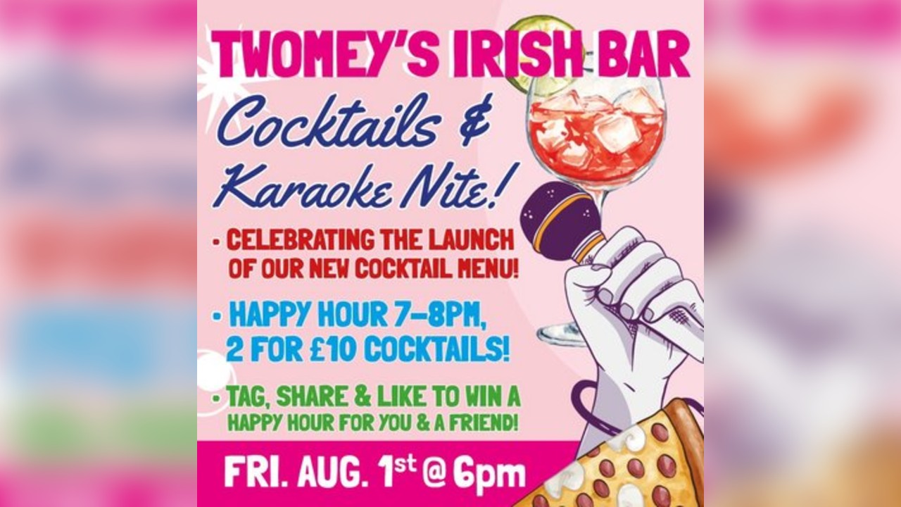 Twomey's Cocktails and Karaoke Ladies Night