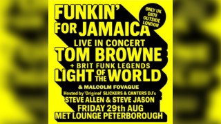 Tom Browne & Light of The World-45 years of Funkin for Jamaica