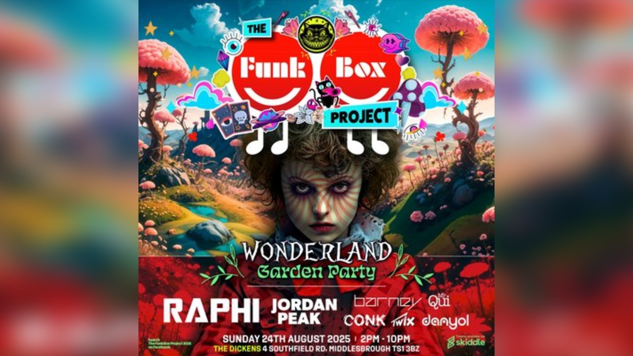Funkbox Bank holiday wonderland garden party