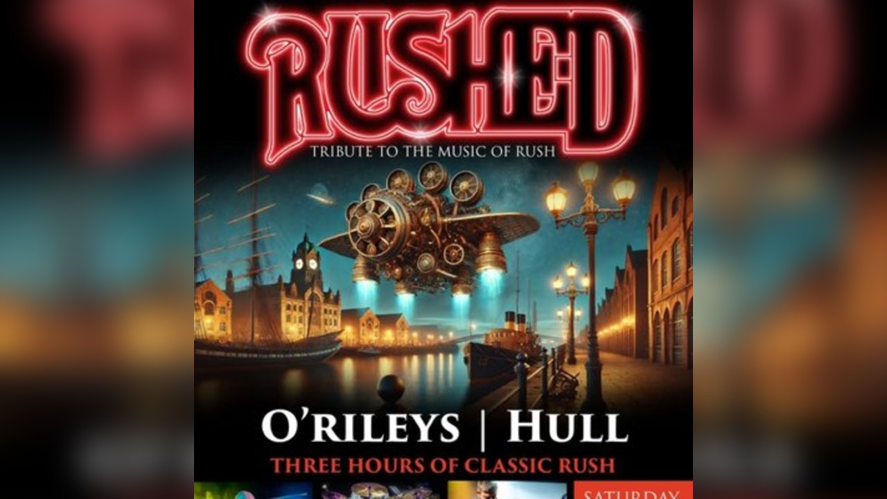 Rushed - Tribute to Rush return to O'Rileys