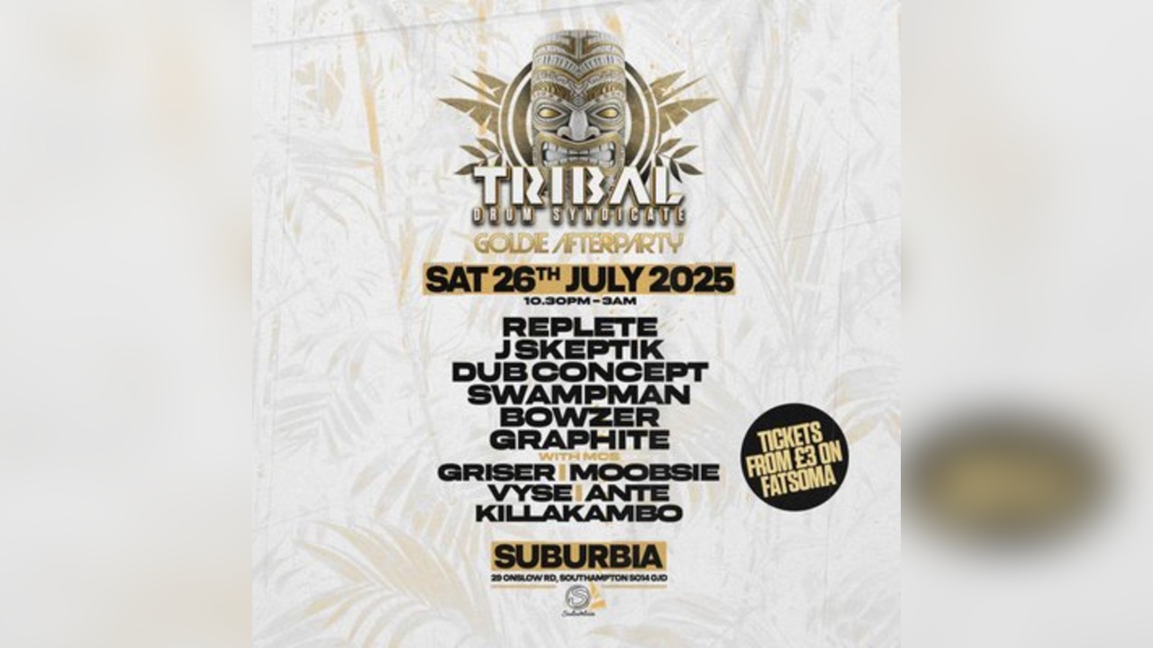 TDS - Official Goldie Southampton After Party