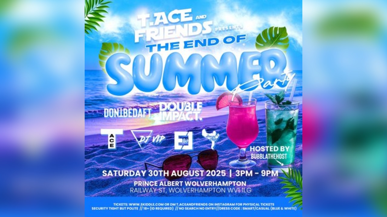 T.ACE & FRIENDS - The end of summer party