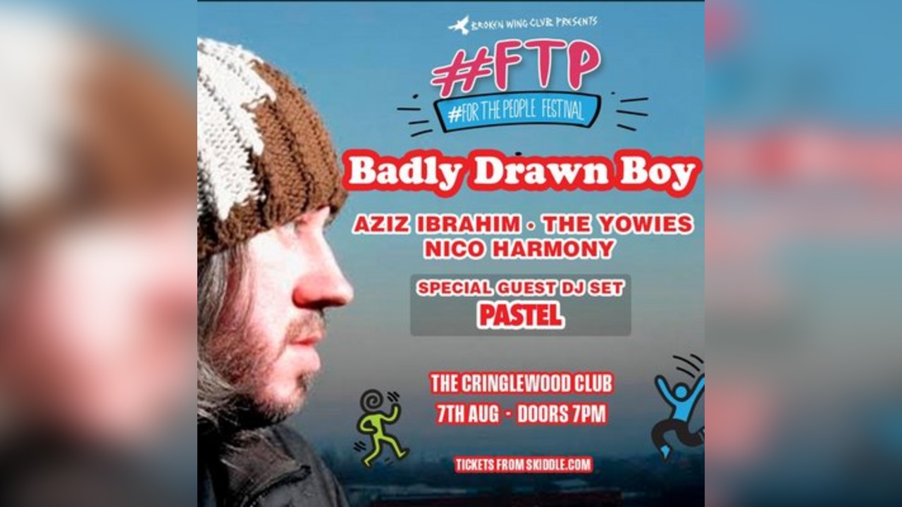 Badly Drawn Boy #forthepeople Northenden festival (Launch)