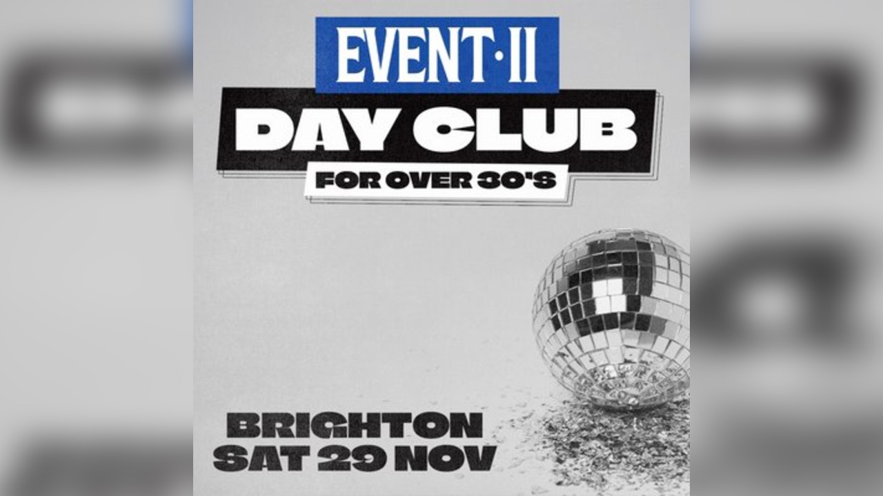Event 2 Day Club for over 30's